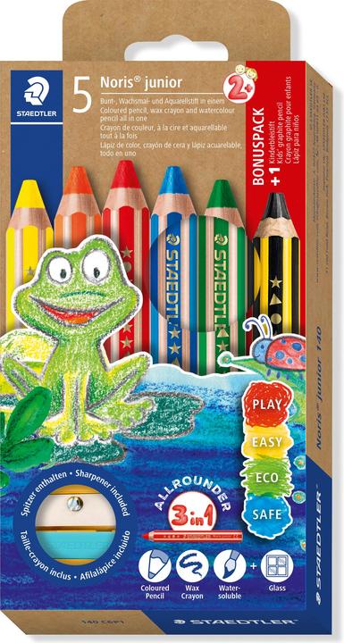 Staedtler Farbstiftetui 6ST Noris Junior (6x)
