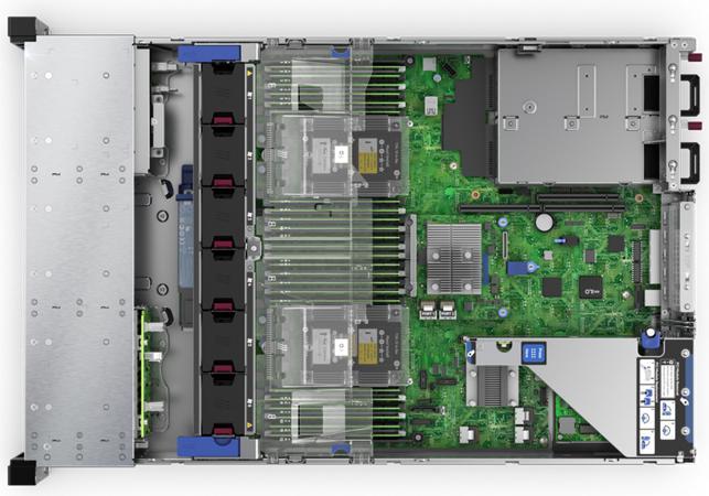 Actual product image HPE DL380G10 5218 1P NC 8SFF BC Svr (Intel Xeon Gold 5218, 3000 GB, Rack Server)