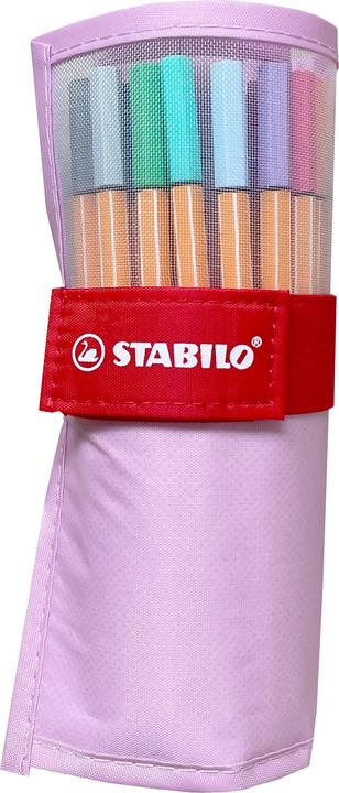 Produktbild STABILO Pen 68 Rollerset Arty (Pastellfarben, 25x)