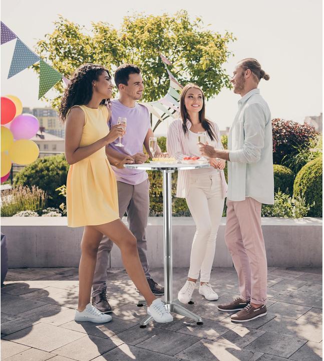 Image du produit Maxxmee Table de bar (Ø 60 x 115 cm)