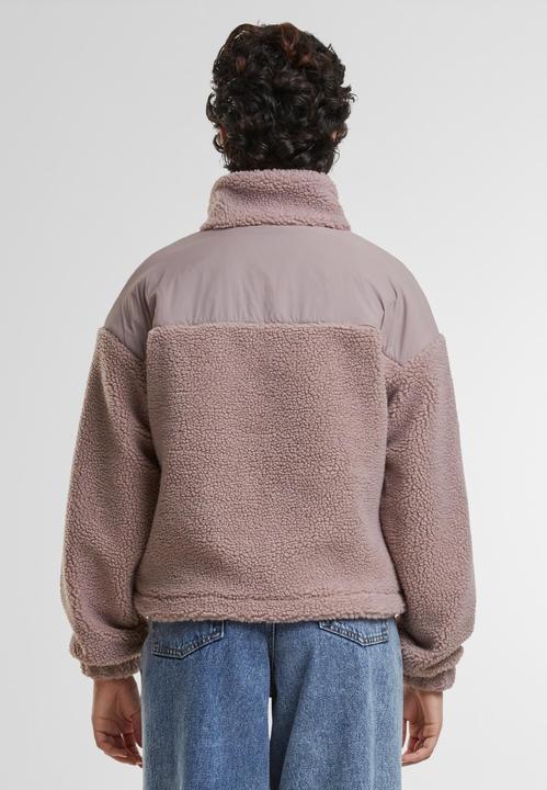 Actual product image Urban Classics Ladies Sherpa Mix Jacket - 117655 (L)