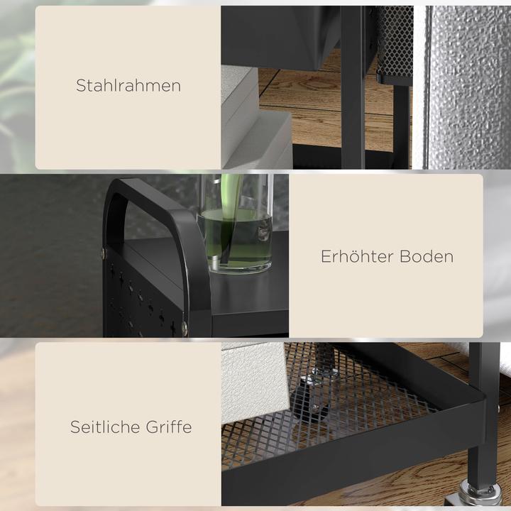 Produktbild Homcom Rollwagen mit Schublade