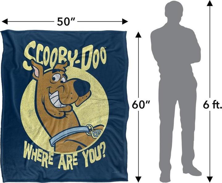Immagine prodotto Scooby Doo Where Are You? Coperta (152 x 127 cm)