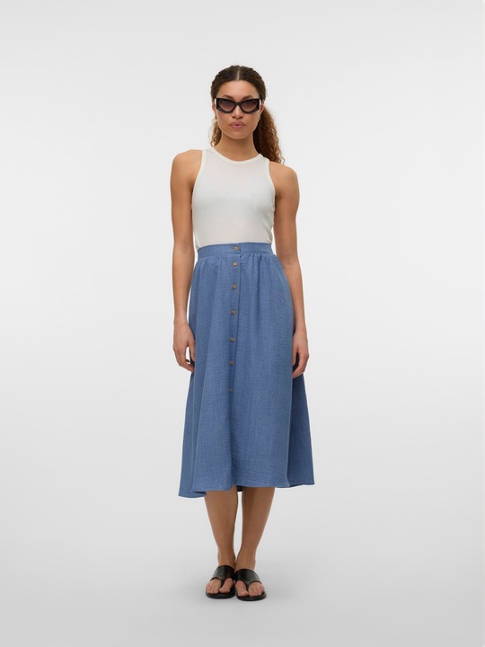 Produktbild Vero Moda VMMELANEY Hohe Taille Langer Rock Rock (XL)