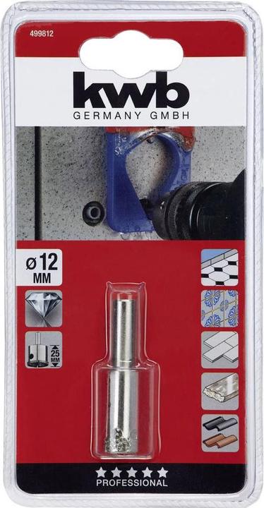 Produktbild kwb Diamant Lochsäge 12/25 Mm (12 mm)