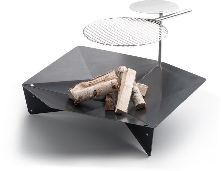 Acciaio corten con patina di ruggine