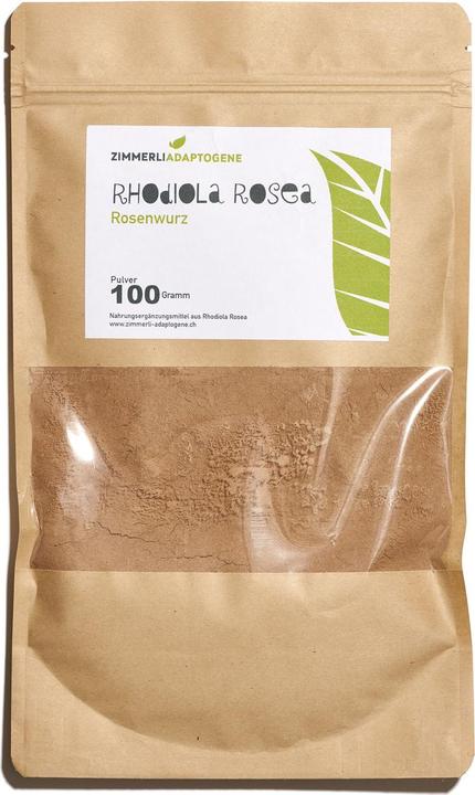 Image du produit Zimmerli Adaptogene Poudre de Rhodiola Rosea (BIO) (1 pièce(s), Poudre, 100 g)