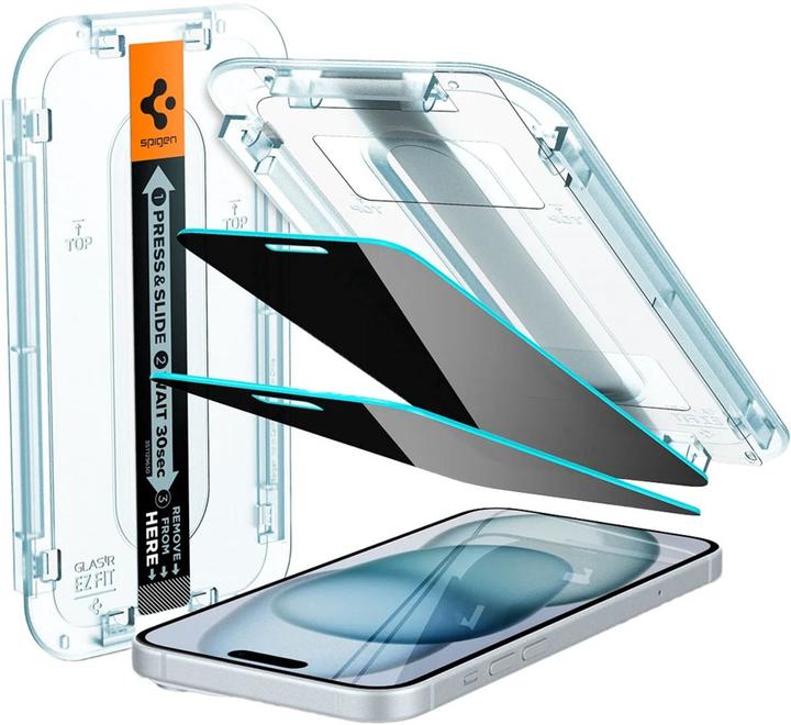 Produktbild Spigen AGL06885 (2 Stk., Apple iPhone 15 Plus)