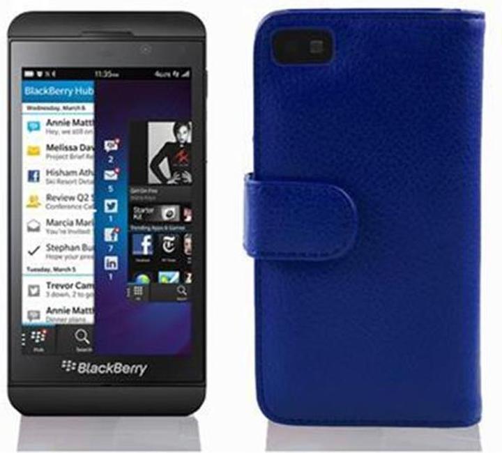Actual product image Cadorabo Book with structure cover (Blackberry Z10)