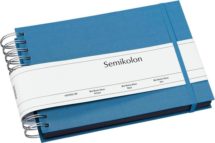 Actual product image Semikolon PHOTO BOOK 25x16 45bSCHW AZZURRO (25 x 23 cm)