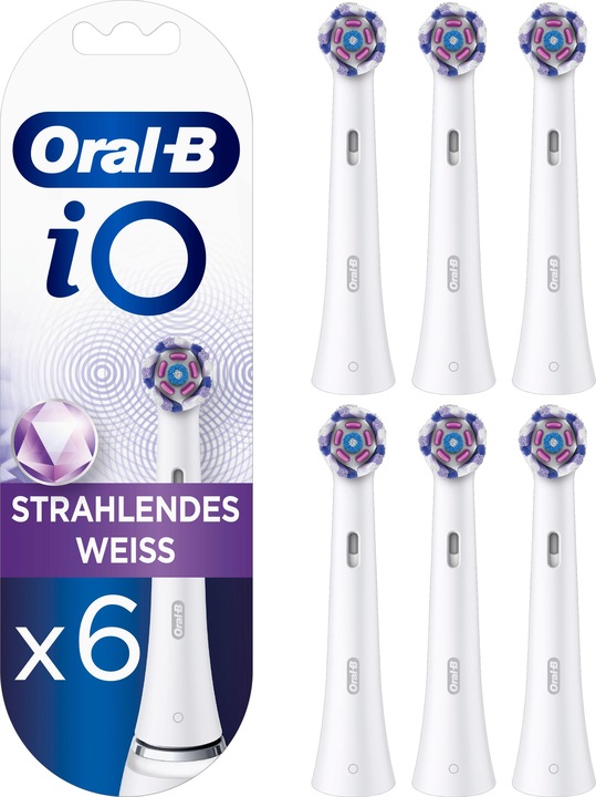 Actual product image Oral-B iO Strahlendes Weiss (6 x)