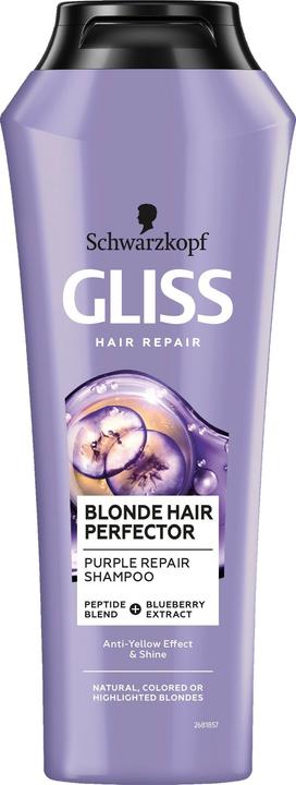 Produktbild Schwarzkopf Gliss Blonde Hair Perfector (250 ml, Flüssiges Shampoo)
