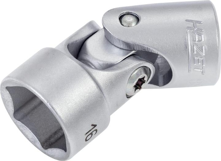 Produktbild HAZET Gelenk Steckschlüsseleinsatz ∙ Sechskant 880G-16 ∙ Vierkant10 mm (3/8 Zoll) ∙ Aussen Sechskant… (16 mm)