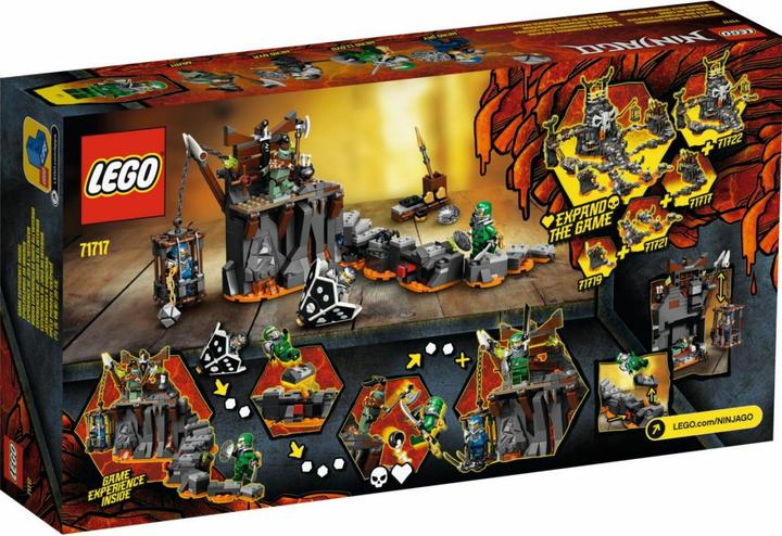 Productafbeelding LEGO Reis naar de Skull Dungeons (71717, LEGO Ninjago)