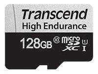 Immagine prodotto Transcend microSDXC 350V 128GB Classe 10 UHS-I U1 microSDXC 350V 128GB Classe 10 UHS-I U1 (128 GB, microSDXC, U1, UHS-I)