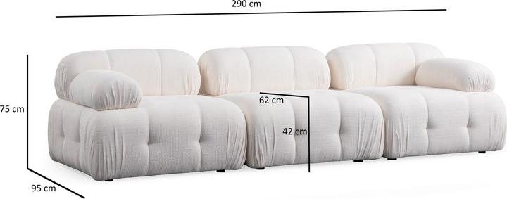 Actual product image Atelier del Sofa Petite (3-seater)