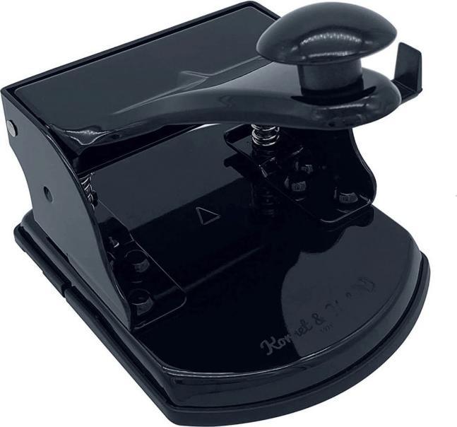 Produktbild Kornet & Hahn Locher Metall schwarz matt