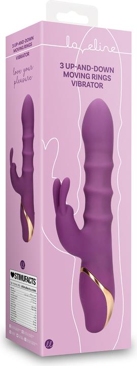 Actual product image Shots 3 Up-and-Down Moving Rings Vibrator