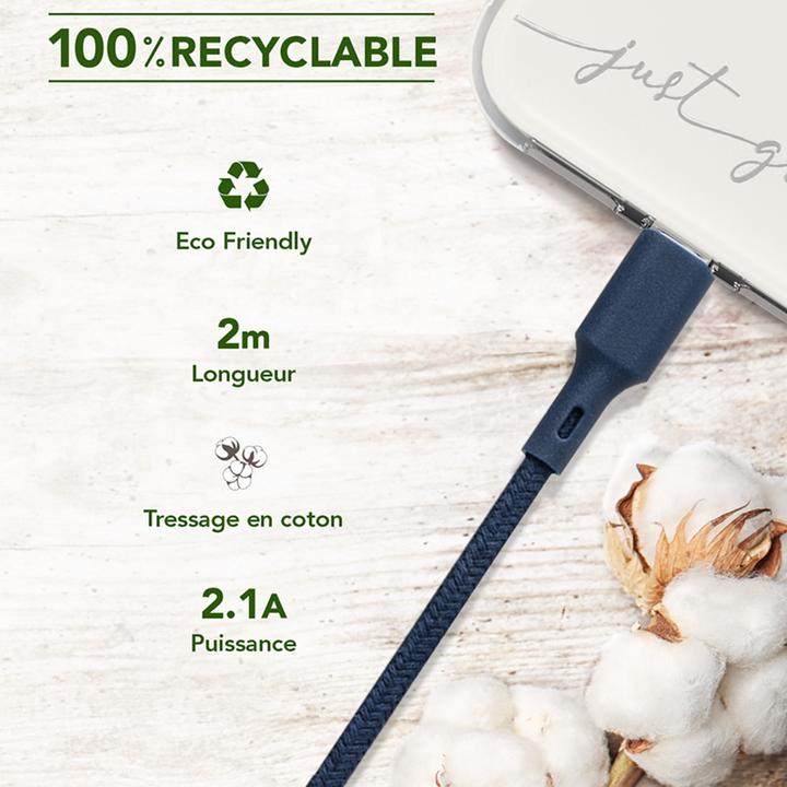 Actual product image Bigben USB / Micro USB cable 2m (2 m, 10.50 W)