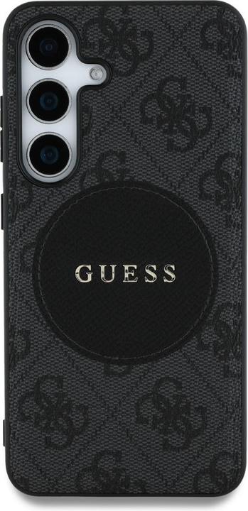Immagine prodotto Guess Etui 4G Round Patch Classic Logo MagSafe do Samsung Galaxy S25 Plus czarny (Samsung Galaxy S25)