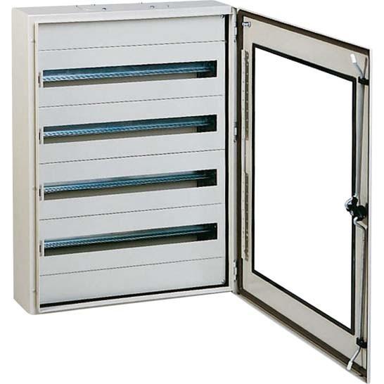 Schneider Electric, Verteilerschrank, Verteiler Glastür Leer NSYS3DM5415T