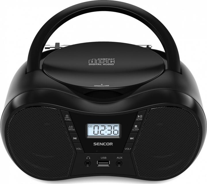 Immagine prodotto Sencor Lettore CD-Radio SPT 2300 BK CD/MP3/USB/BT Radio FM (FM, Bluetooth)