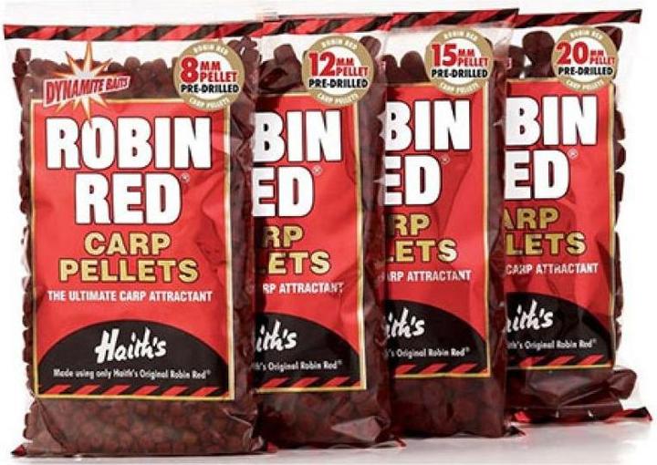 Immagine prodotto Dynamite Baits Robin Red Carp Pellets (1.50 cm)