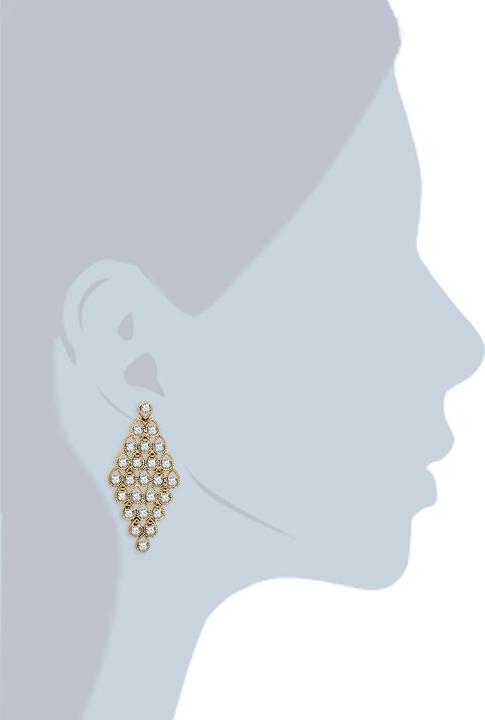 Image du produit Lulu & Jane Alliage métal-verre or jaune - 33330 (Alliage métallique)