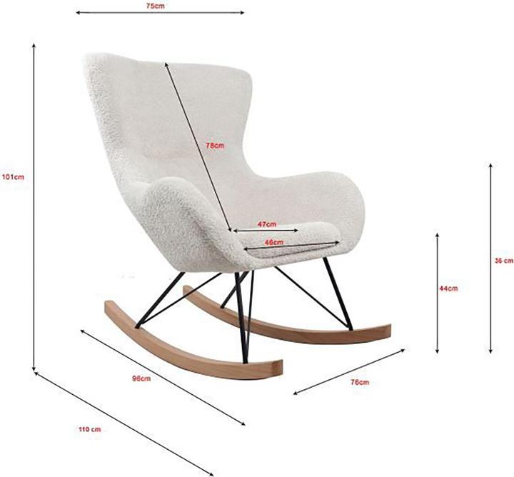 Produktbild Vipack Schaukelstuhl Rocky Maxi