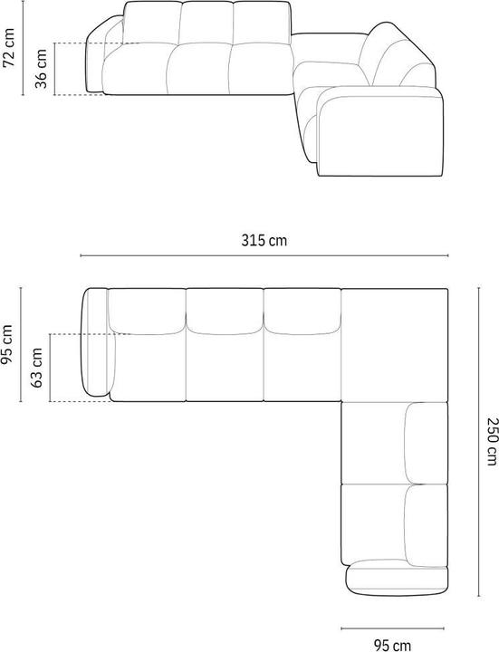 Produktbild Micadoni Molino (Ecksofa)