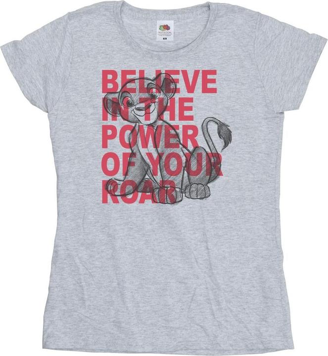 Image du produit Disney - T-shirt THE LION KING POWER OF ROAR - Femme (L)