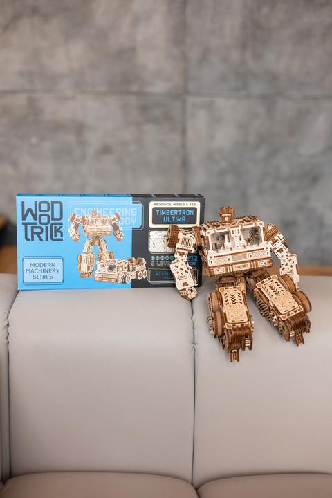 Immagine prodotto Wood Trick Timbertron Ultima - Kit di costruzione in legno 3D