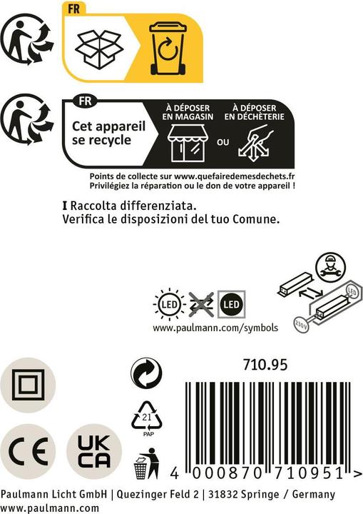 Actual product image Paulmann Casca ceiling light (2100 lm)