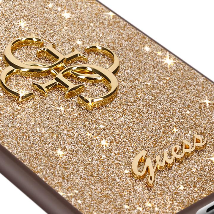 Produktbild Guess GUHCS23FEHG4SGD S23 FE S711 złoty/gold hardcase Glitter Script Big 4G (Samsung Galaxy S23 FE)