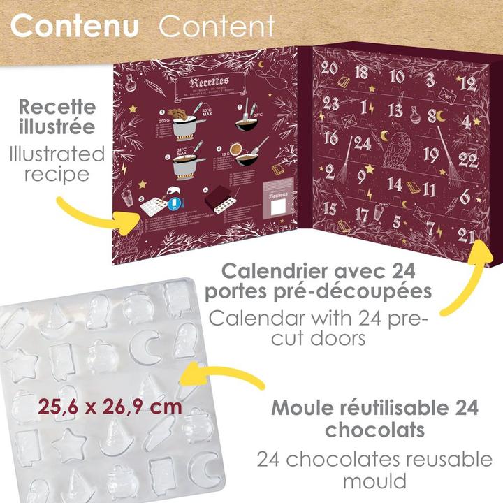 Produktbild ScrapCooking Schokogiessformen Zauberer