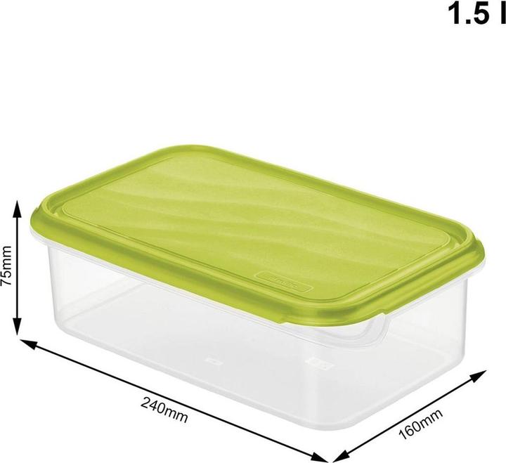 Produktbild Rotho Frischhaltedose Rondo 1,5l e.b (1.50 l)