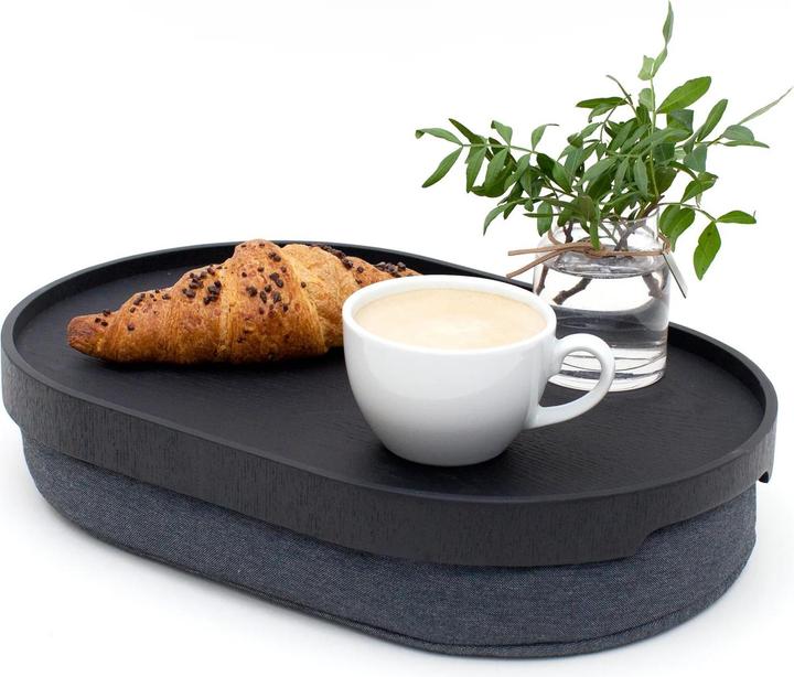 Image du produit Bosign Schosstablett mit Laptop-Kissen medium, schwarz