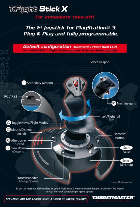 Produktbild Thrustmaster T.Flight Stick X (PC)