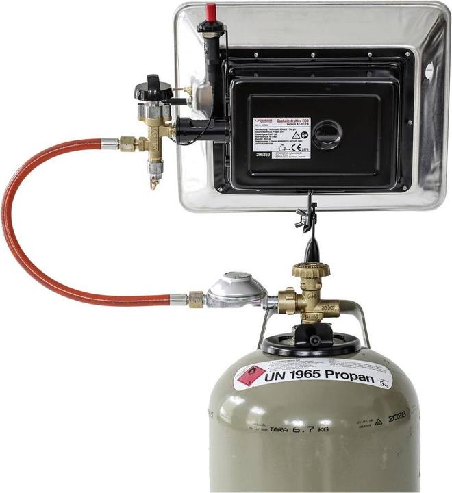 Actual product image Rothenberger Eco Piezo Gas Heater ( 35985 ) 2,7 kW - 4,2 kW for propane gas cylinders 5 (4200 W)