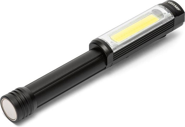 Velamp LED torch IN256, with red flash, for emergency situations or workshop (3.30 cm, 400 lm)