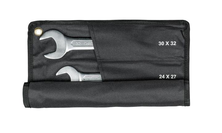 Actual product image Fortec ® Double open-end wrench set, 12-pcs., 5 - 32 mm