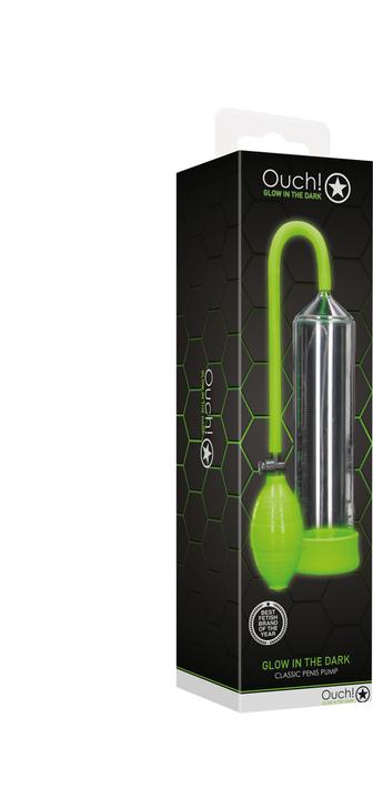 Produktbild Ouch! Classic Penis Pump - Glow in the Dark