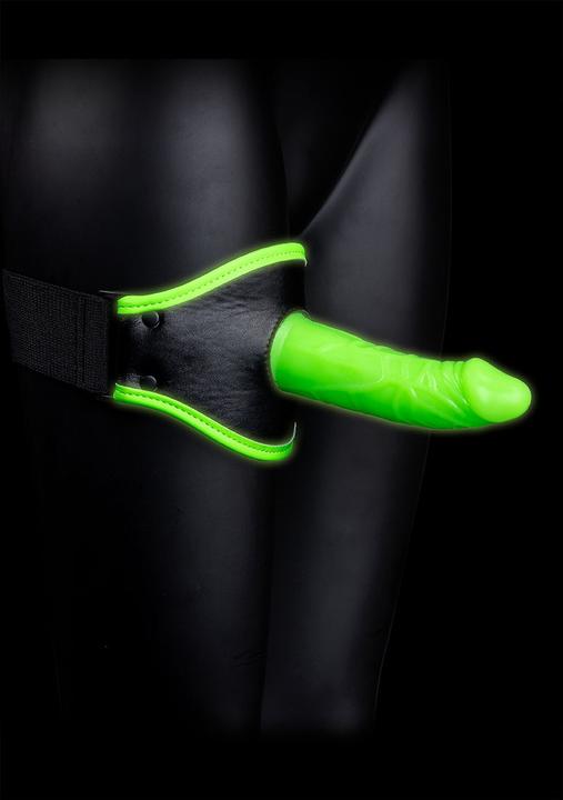 Actual product image Ouch! Thigh Strap-on - Glow in the Dark