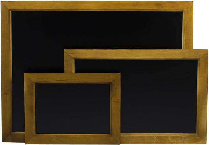Actual product image Hendi Blackboard / chalkboard with wooden frame