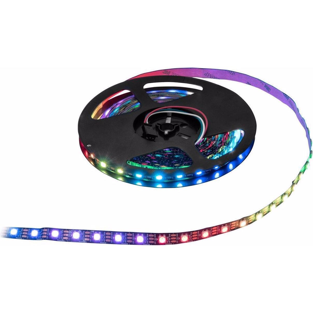 Thumbnail - Eurolite, LED Streifen, LED Pixel Strip 150 5m RGB 12V (RGB, 500 cm, Indoor)