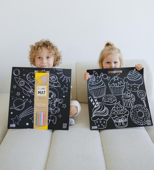 Produktbild Funny Mat Abwaschbare Malmatte - Erde