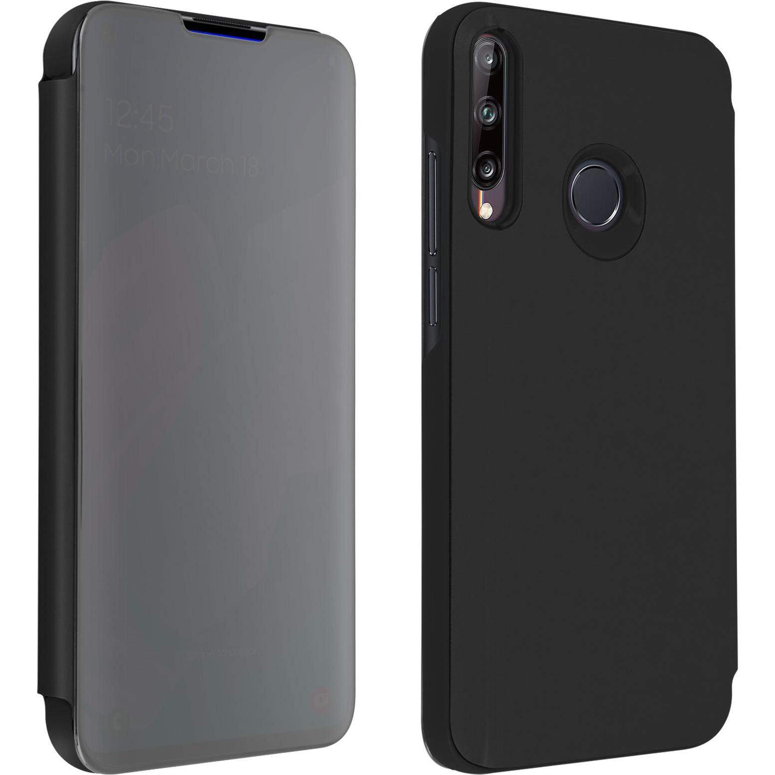Avizar Mirror Series (Huawei P40 Lite E), Smartphone Hülle, Schwarz