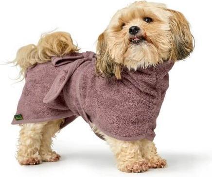 Produktbild Hunter Bademantel Riga für Hunde Rosa 60 (60, Hundebademantel)