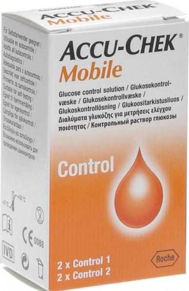 Produktbild Accu-Chek Mobile Kontrolllösung