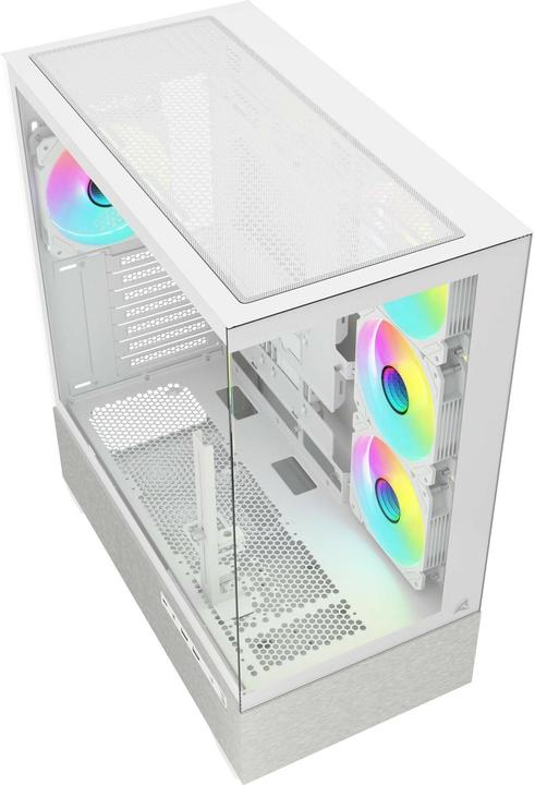 Produktbild Sharkoon AK7 ARGB (weiss, Tempered Glass x 2) (ATX, mATX, Mini-ITX)